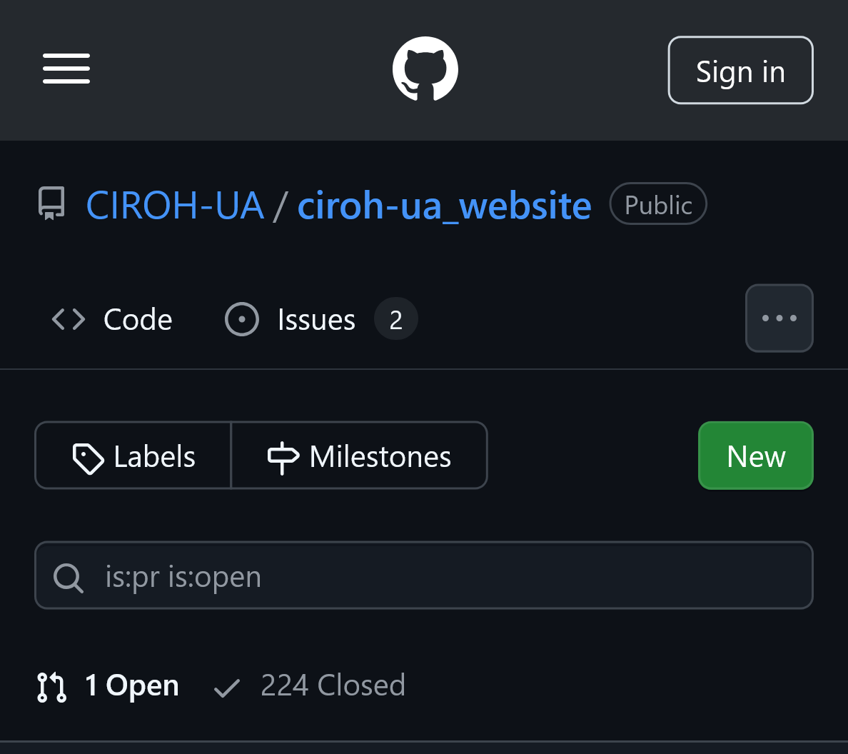 Submit a pull request