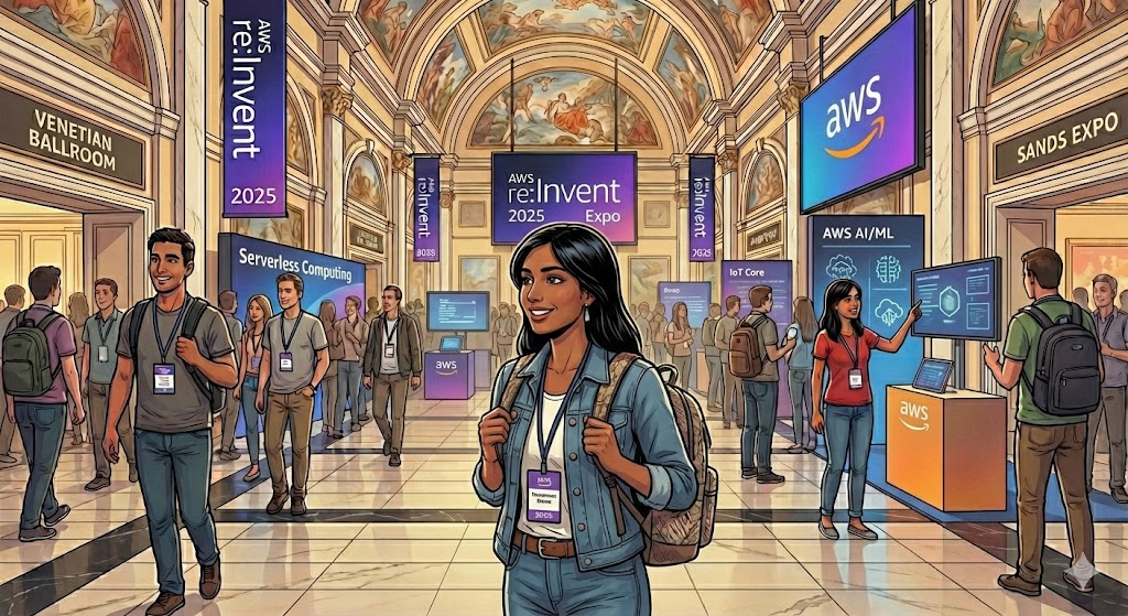 A photo from AWS re:Invent 2025